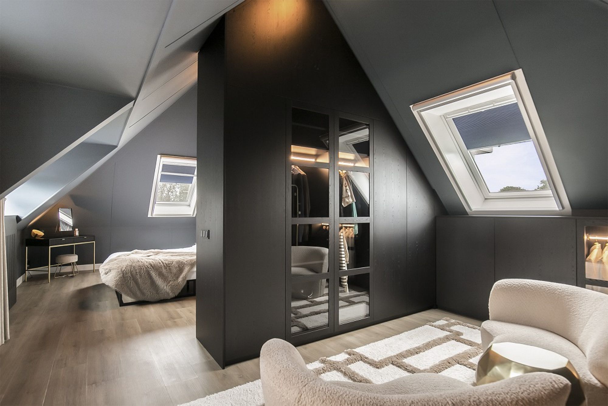 Hotel chique slaapkamer