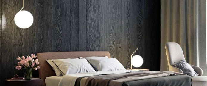 Hotel chique interieur slaapkamer